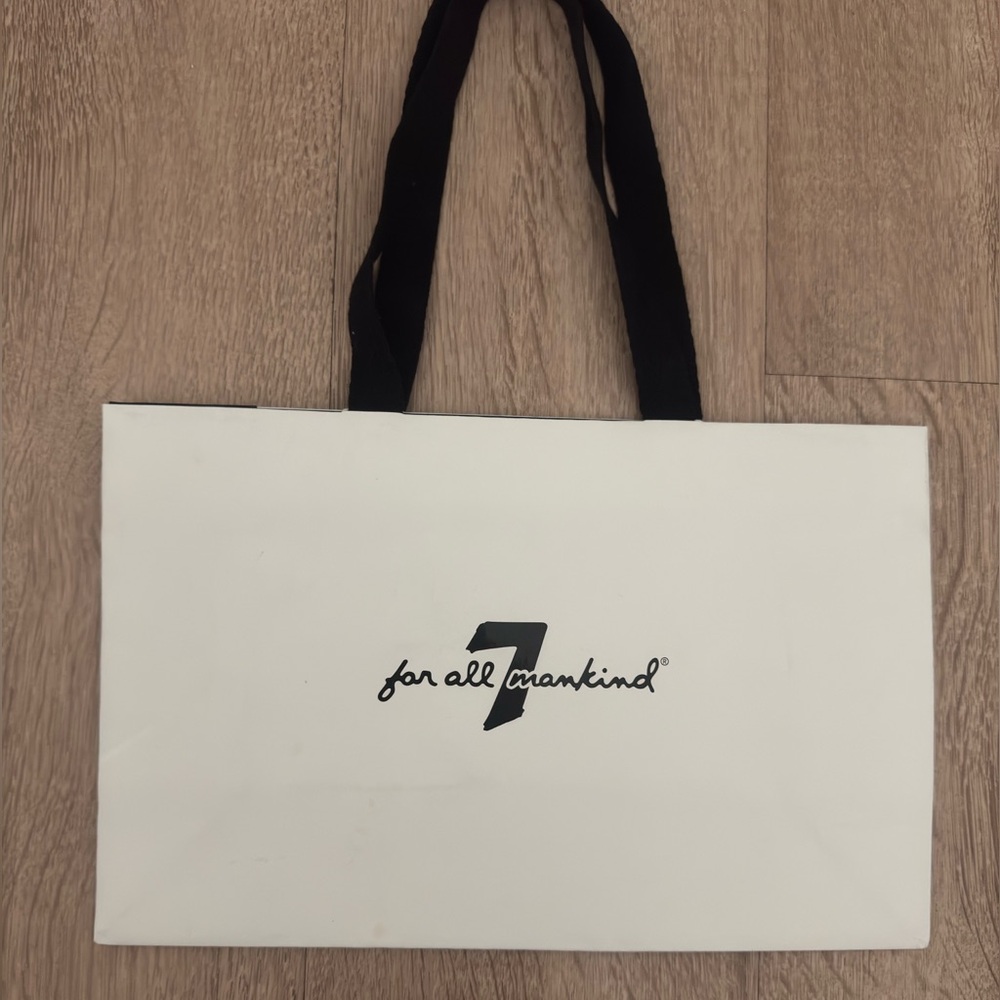 7 FOR ALL MANKIND SHOPPING BAG